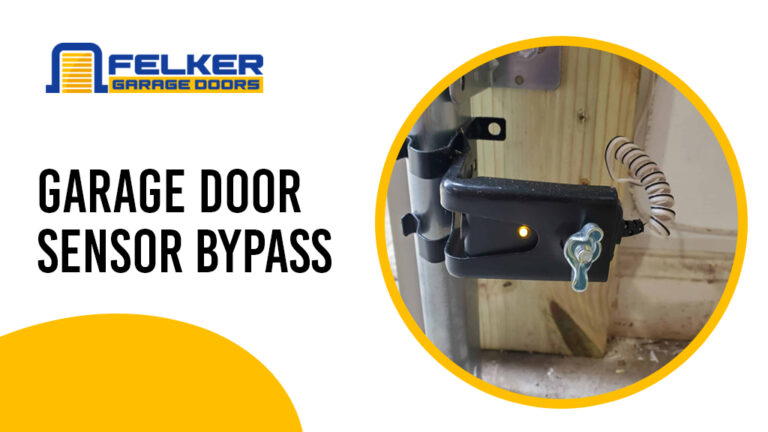 Garage Door Sensor Bypass